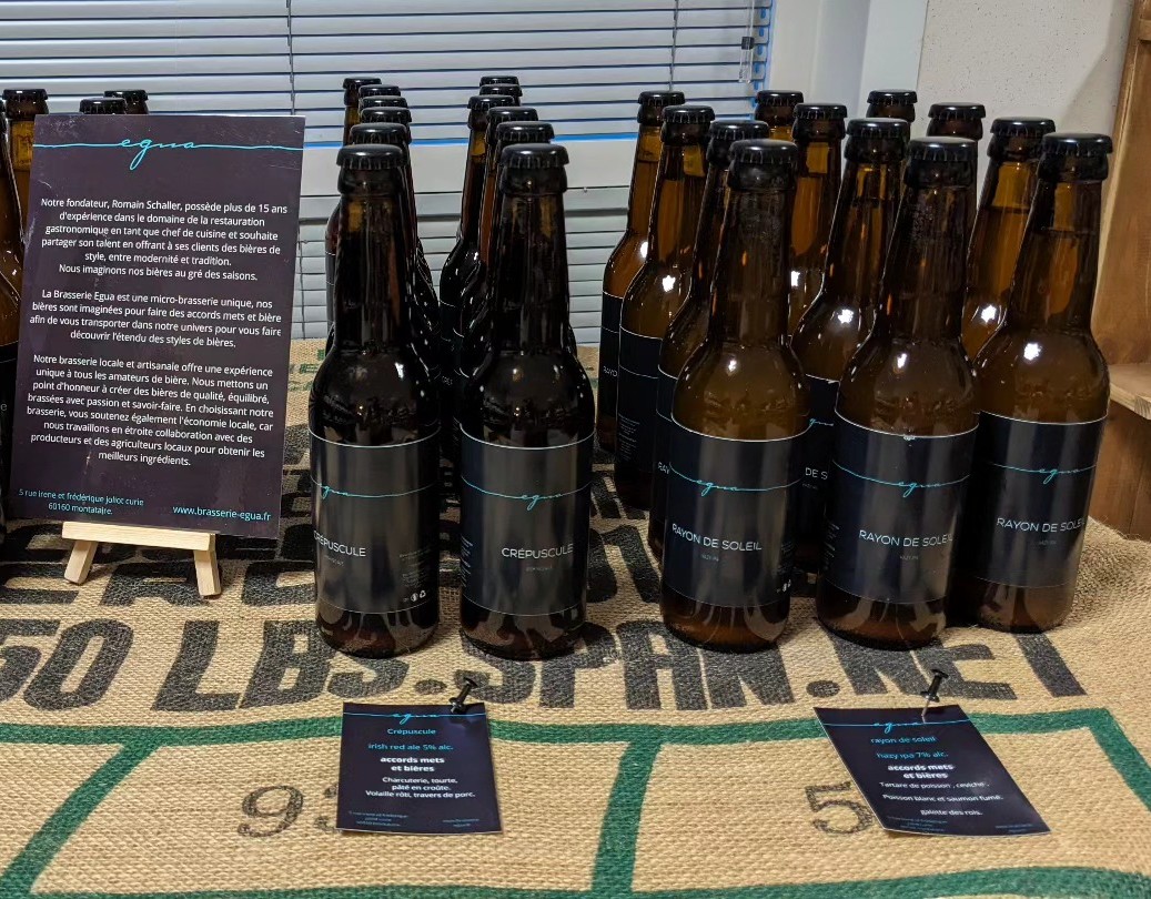 Boissons locales et artisanales à Crépy